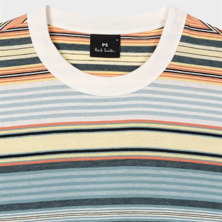 Paul Smith Multi-Stripe Cotton T-shirt